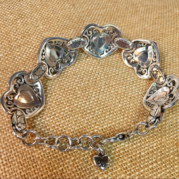 Brighton Bracelet Divinity Heart Pink Crystal - Picture 2 of 7